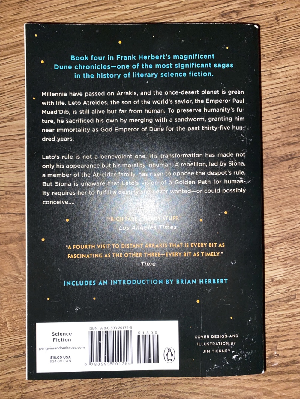 Dune by Frank Herbert — God Emperor of Dune (Green & Teal Cover) - Picture 2 of 2